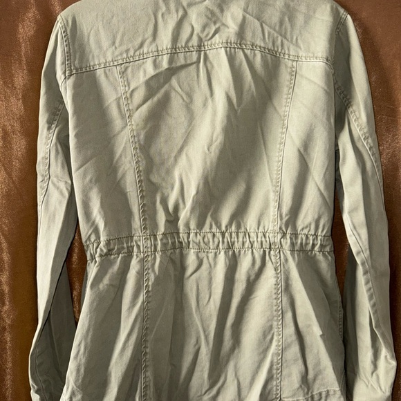 H&M Light Olive Utility Jacket - Picture 2 of 9